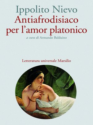 cover image of Antiafrodisiaco per l'amor platonico